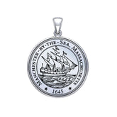 Manchester By The Sea Sterling Silver Pendant Medium Version TPD5525 - Pendant